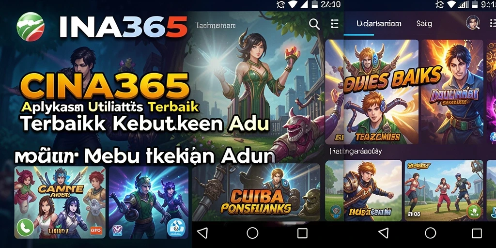Tampilan aplikasi CINA365 membantu pengguna mengatur tugas dengan mudah.