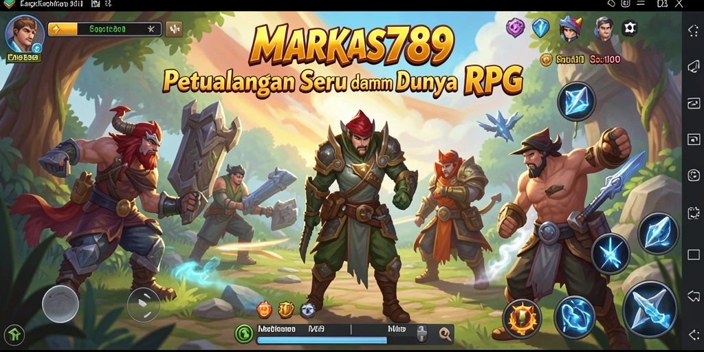 Tangkapan layar gameplay menampilkan aksi seru dan grafis yang menawan di MARKAS789.