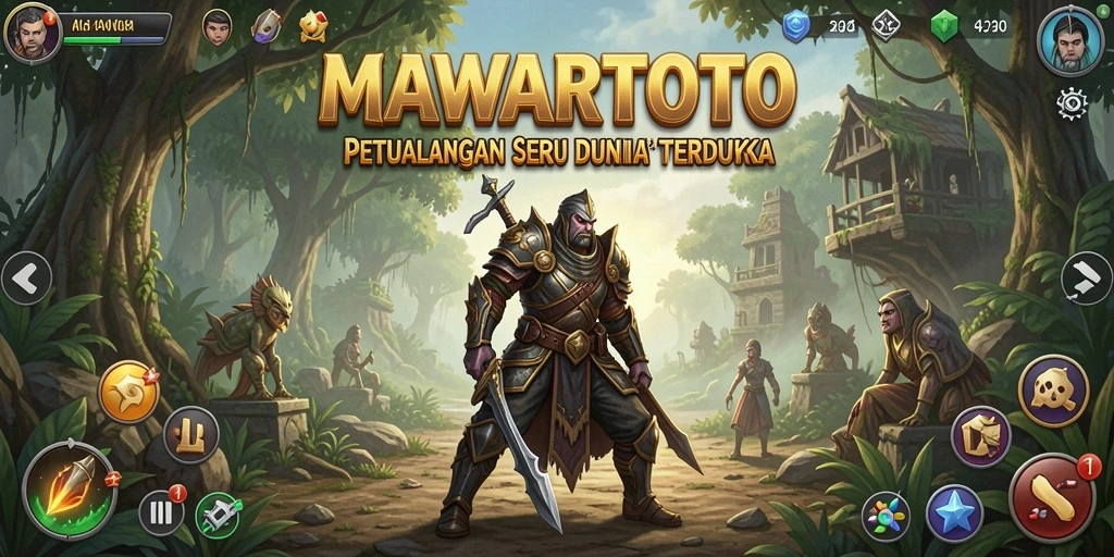 Tampilan menakjubkan dari gameplay MAWARTOTO yang penuh petualangan.
